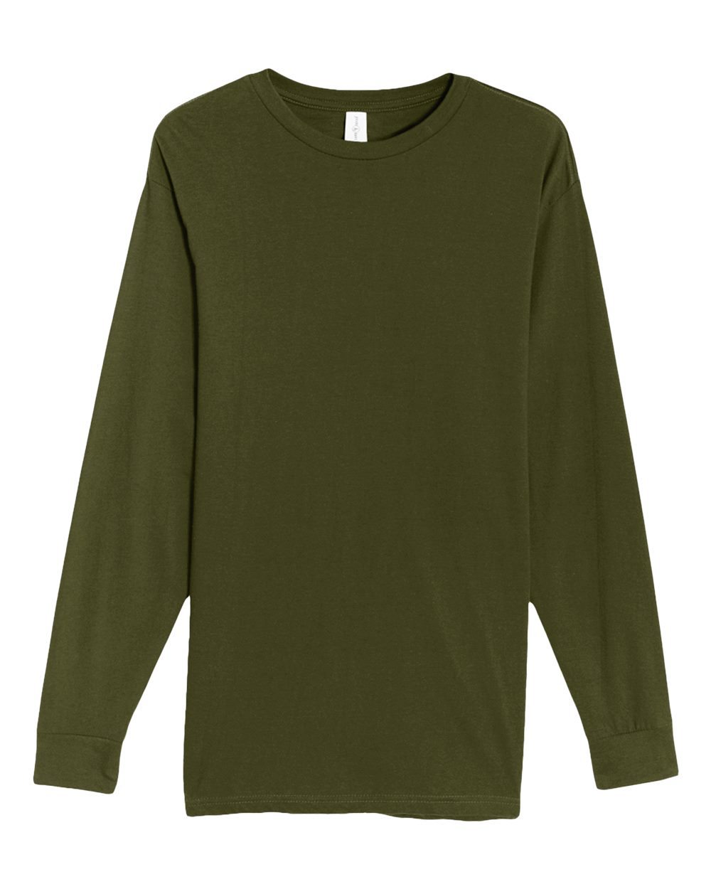 Lane Seven LS15009 - Unisex Heavyweight Long Sleeve Tee - Army Green