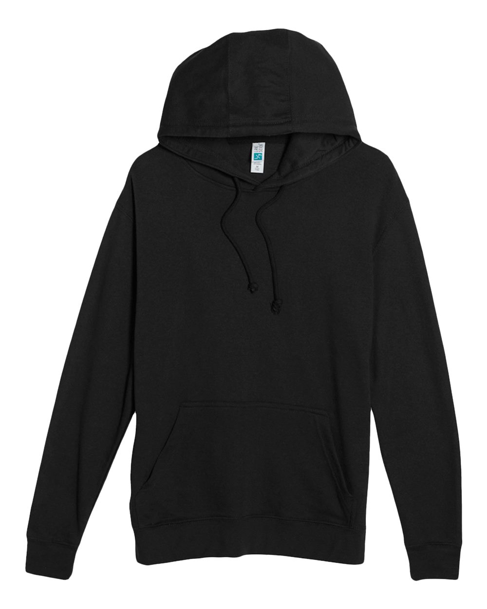 Lane Seven LS13001 - Unisex French Terry Hoodie Sweatshirt - Black