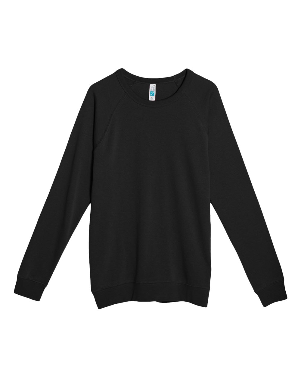 Lane Seven LS13004 - Unisex French Terry Crewneck Sweatshirt - Black