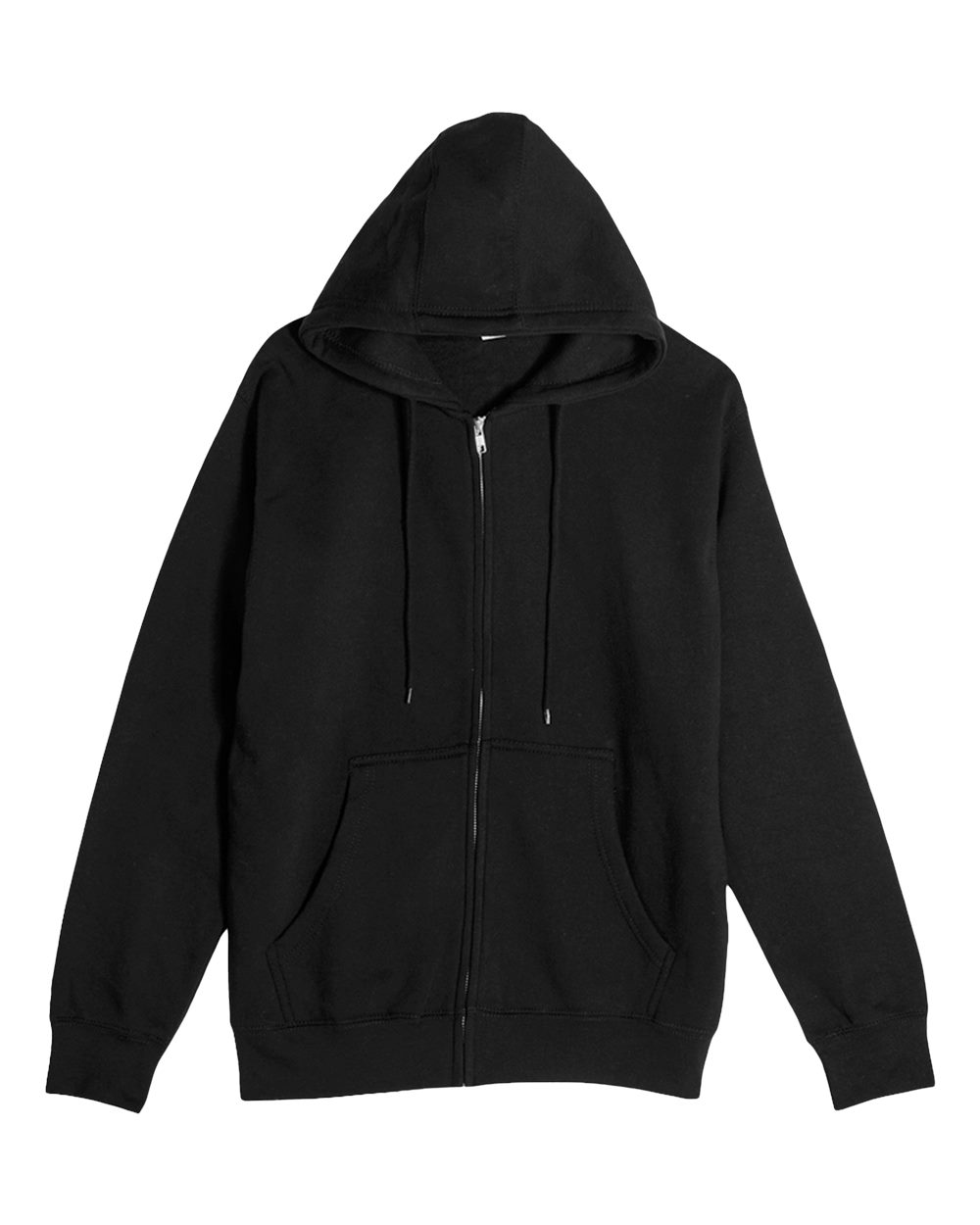 Lane Seven LS14003 - Unisex Premium Full-Zip Hoodie Sweatshirt - Black