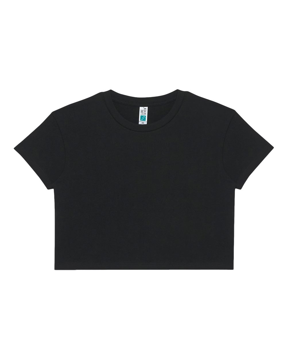 Lane Seven LS86000GD - Women's Garment-Dyed Urban Cropped Tee - Pigment Black