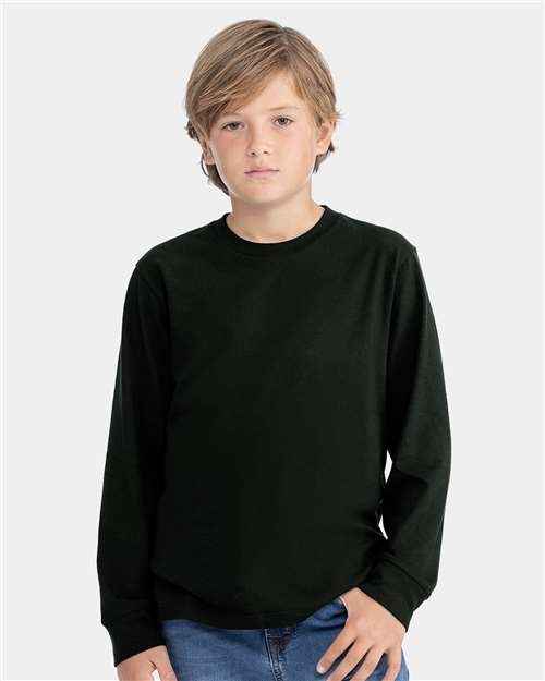 Next Level 3311 - Youth Cotton Long Sleeve T-Shirt