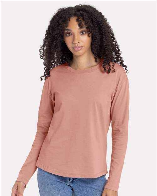 Next Level 3911 - Women's Cotton Relaxed Long Sleeve T-Shirt