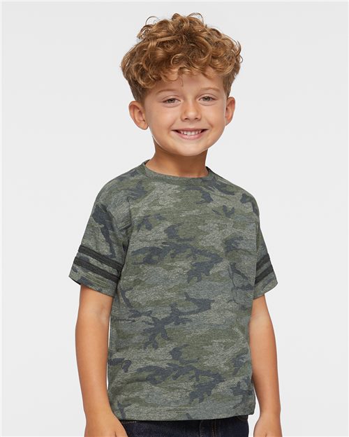 Rabbit Skins 3037 - Toddler Football Fine Jersey Tee