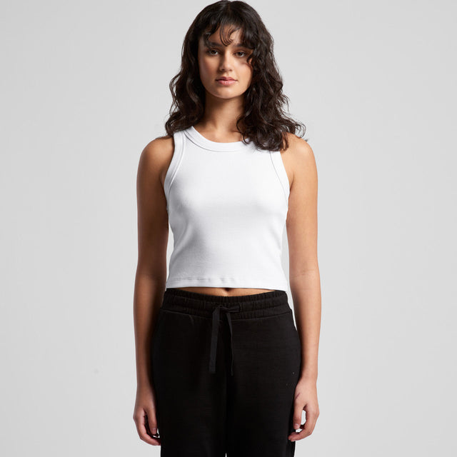 AS Colour 4064G - Wo's Organic Rib Crop Tank