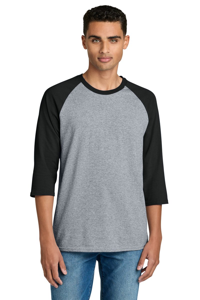Gildan 5700 - Unisex Heavy Cotton™ Raglan Three-Quarter Sleeve T-Shirt Gildan