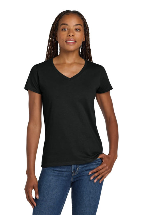 Gildan 5V00L - Women's Heavy Cotton™ V-Neck T-Shirt Gildan