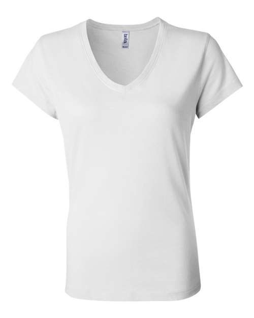BELLA + CANVAS 6005 - Women’s Jersey V-Neck Tee