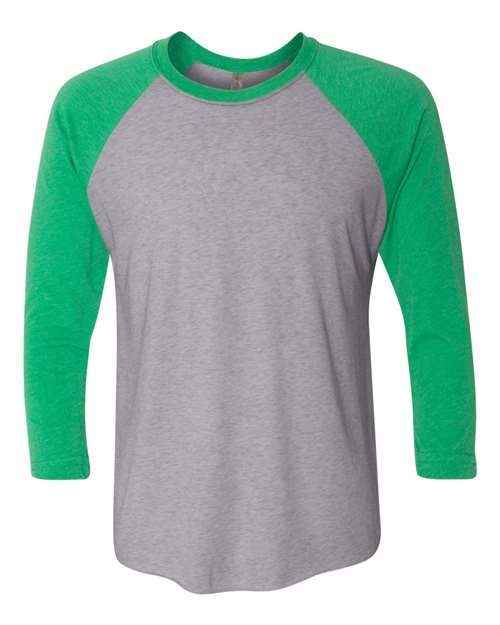 Next Level 6051 - Unisex Triblend Three-Quarter Raglan T-Shirt