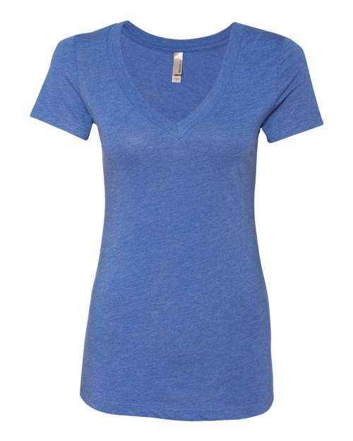 Next Level 6740 - Women’s Triblend Deep V-Neck T-Shirt