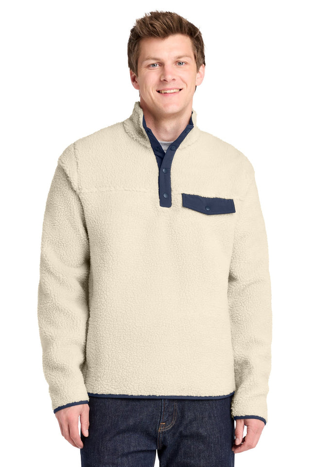 Port Authority F140 - Camp Fleece Snap Pullover