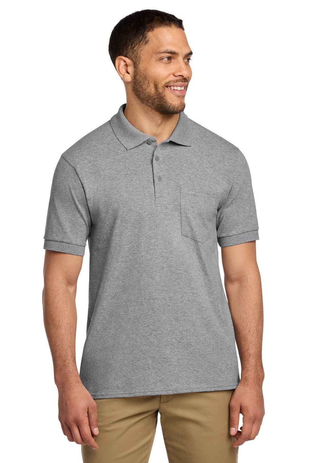 Port & Co KP55P - Core Blend Jersey Knit Pocket Polo
