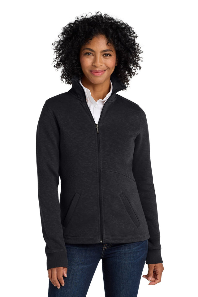 Port Authority L293 - Women's Slub Fleece Full-Zip Jacket