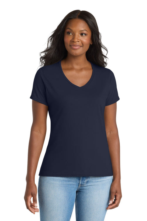 Port & Co LPC381V - Women's Performance Blend V-Neck Tee