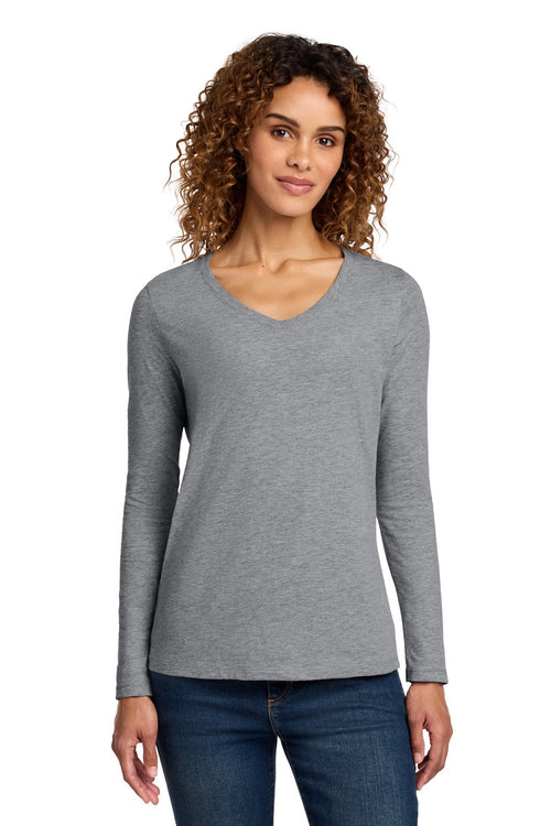 Port & Co LPC450VLS - Women's Long Sleeve Fan Favorite V-Neck Tee