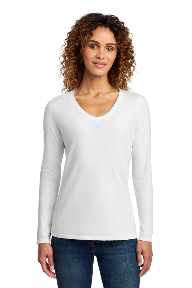 Port & Company LPC450VLS - Women's Long Sleeve Fan Favorite V-Neck Tee