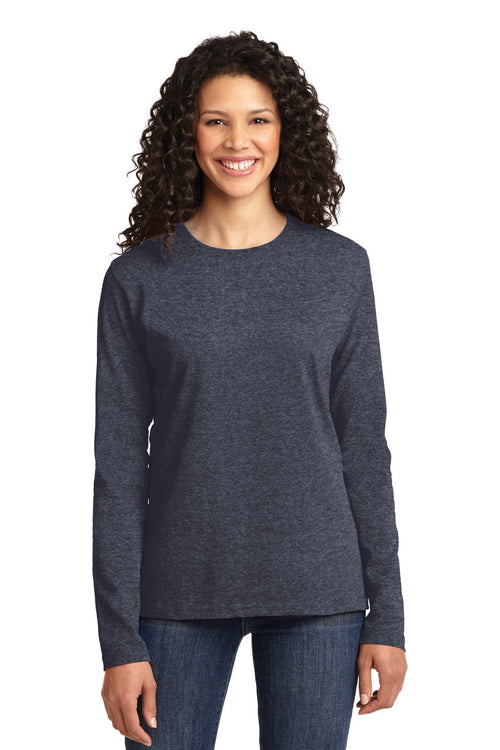 Port & Co LPC54LS - Women's Long Sleeve Core Cotton Tee