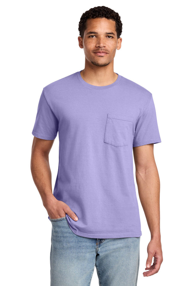 Port & Company PC099P - Beach Wash Garment-Dyed Pocket Tee
