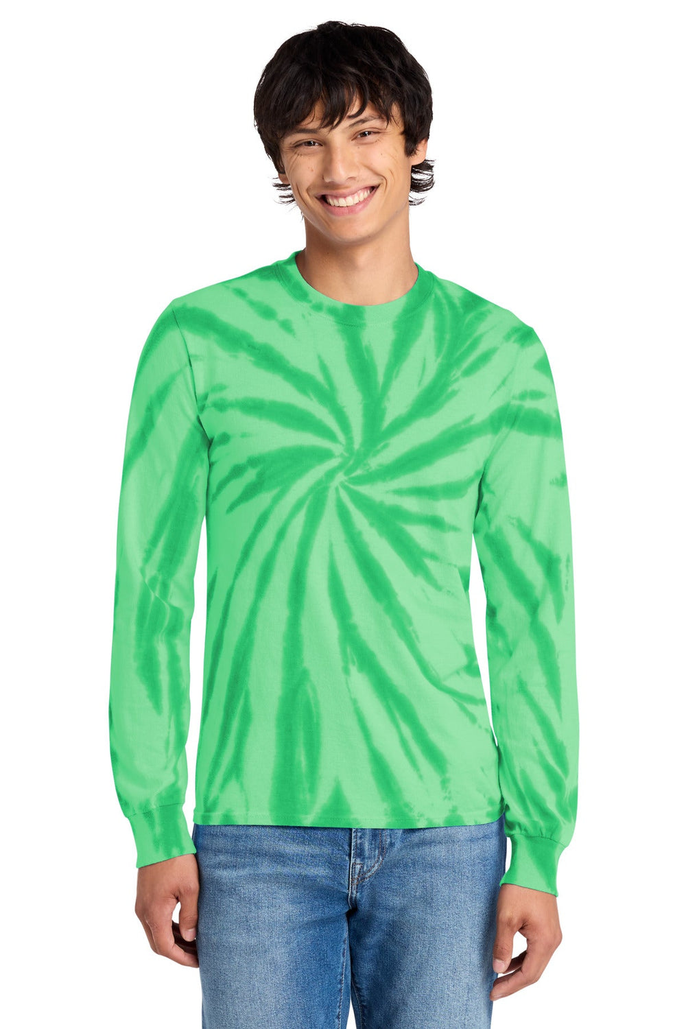 Port & Co PC147LS - Tie-Dye Long Sleeve Tee