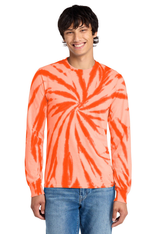 Port & Co PC147LS - Tie-Dye Long Sleeve Tee