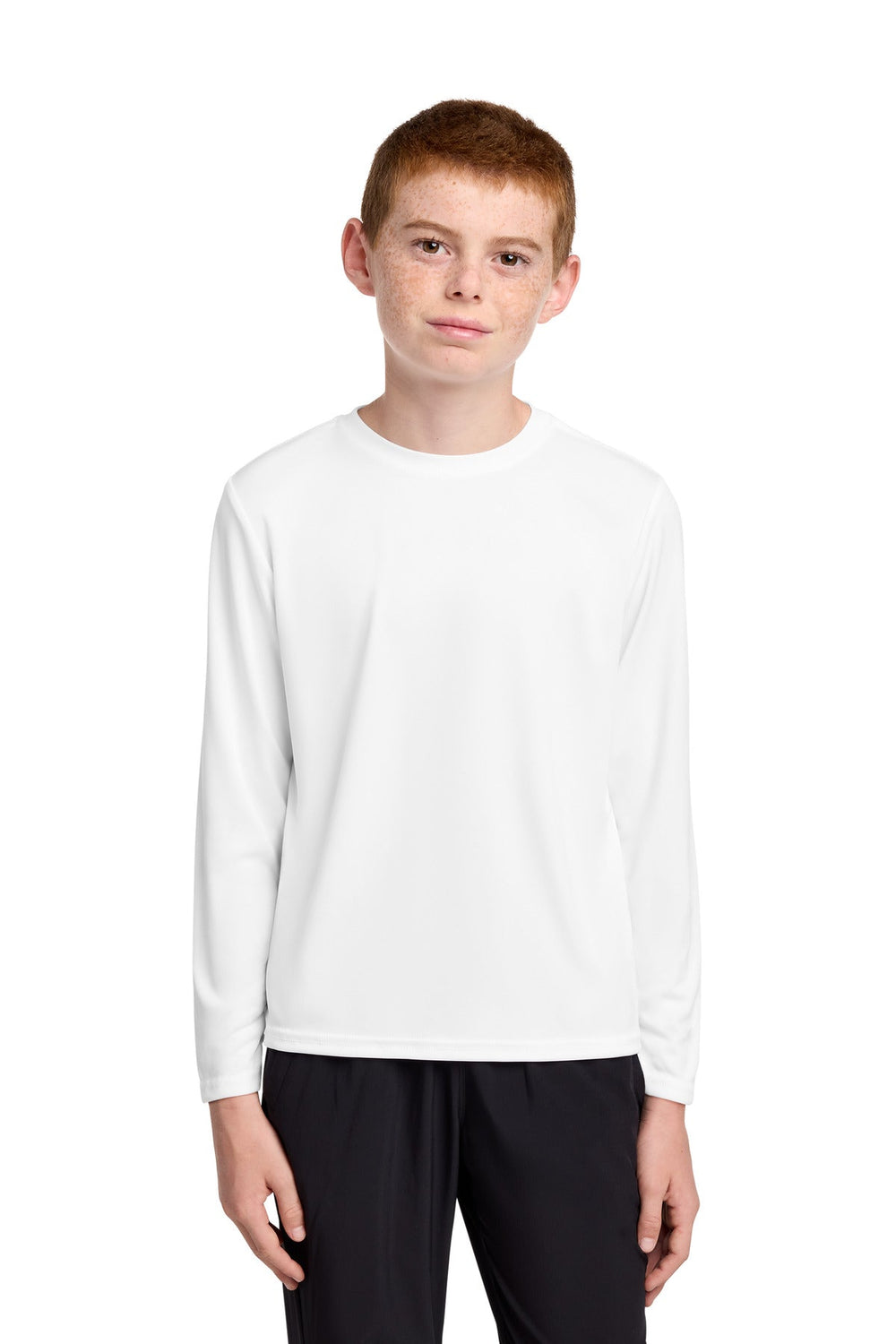Port & Co PC380YLS - Youth Long Sleeve Performance Tee