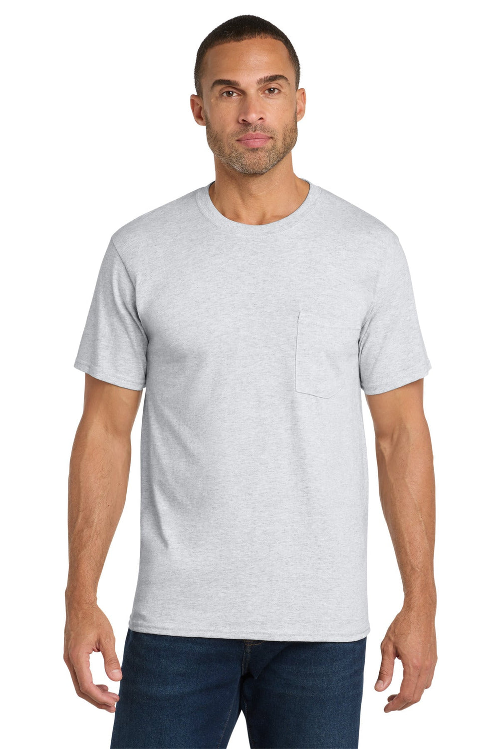 Port & Co PC54P - Core Cotton Pocket Tee