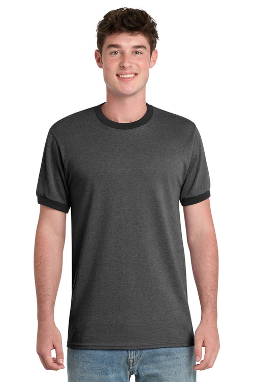 Port & Co PC54R - Core Cotton Ringer Tee