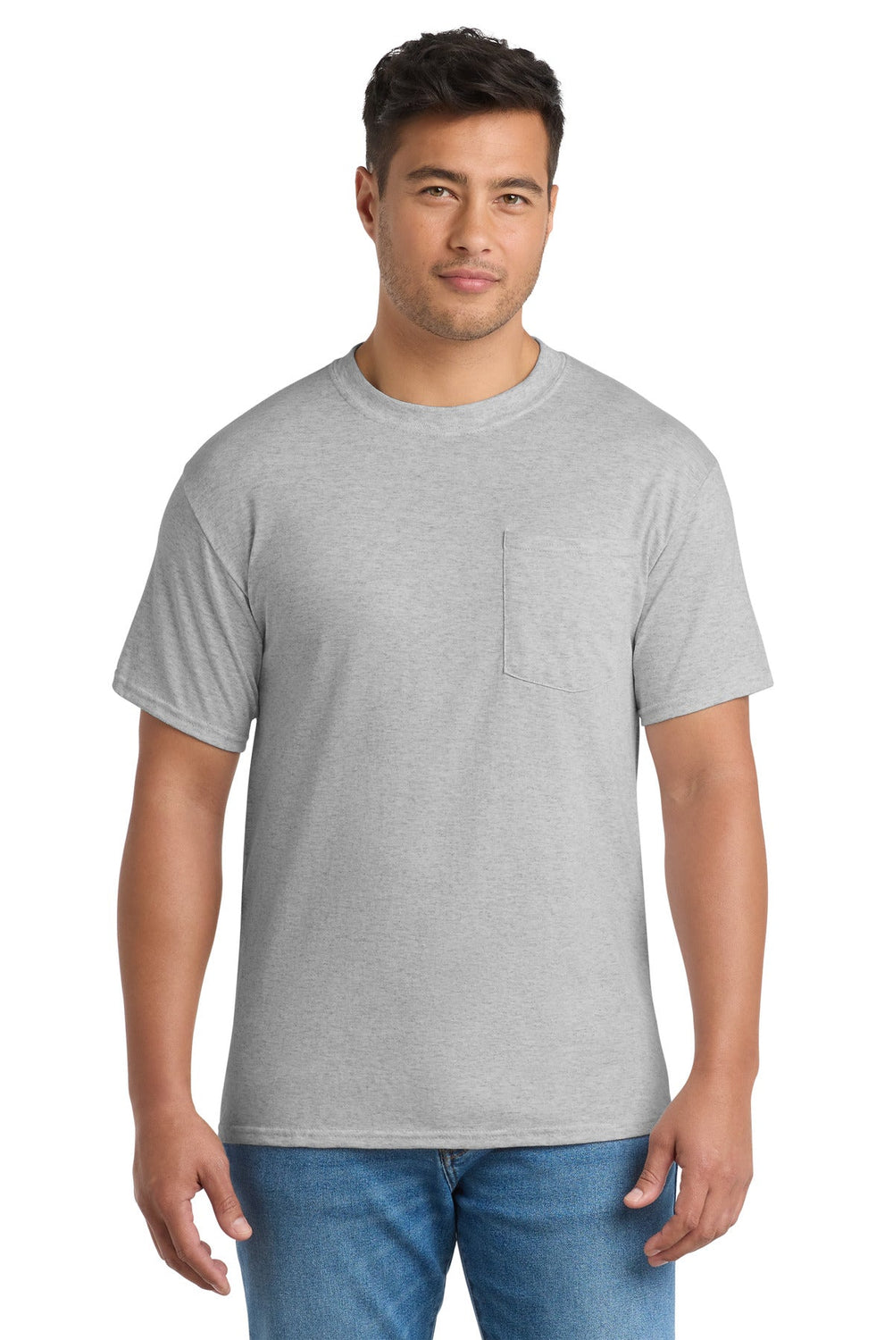 Port & Co PC55PT - Tall Core Blend Pocket Tee