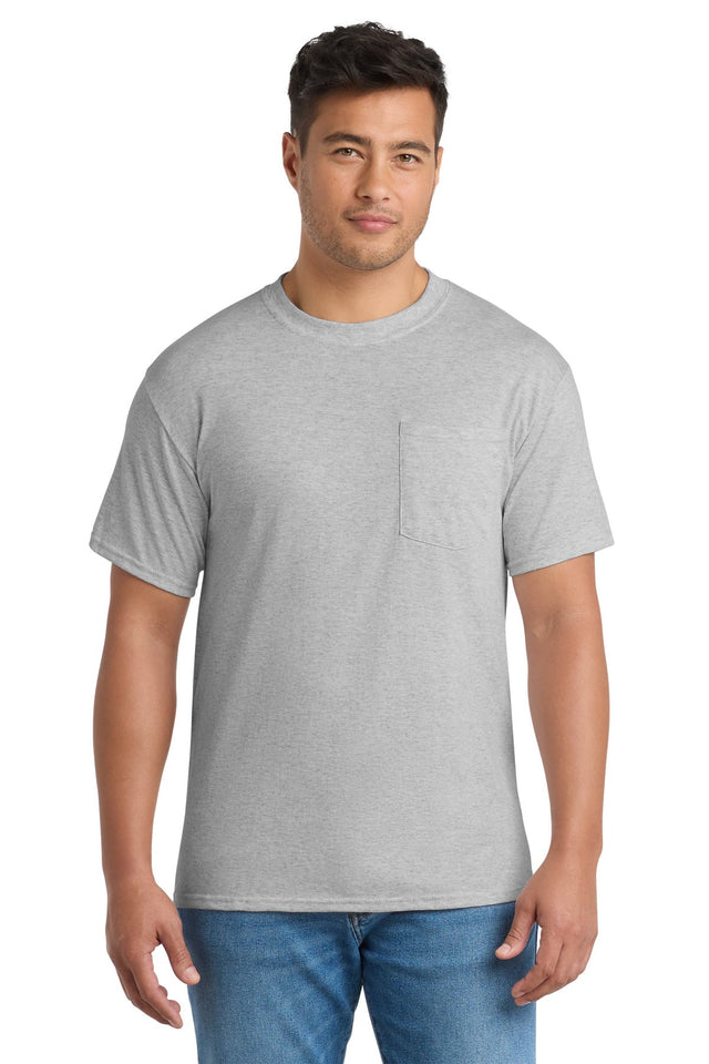 Port & Company PC55P - Core Blend Pocket Tee