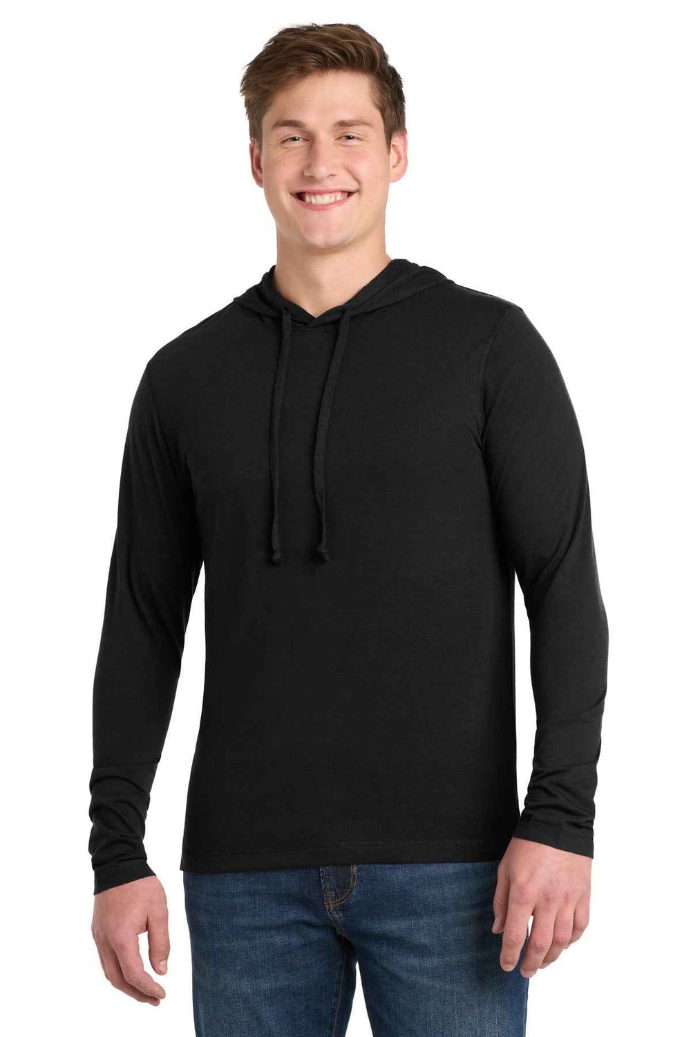 Sport-Tek ST406 - PosiCharge Tri-Blend Wicking Long Sleeve Hoodie