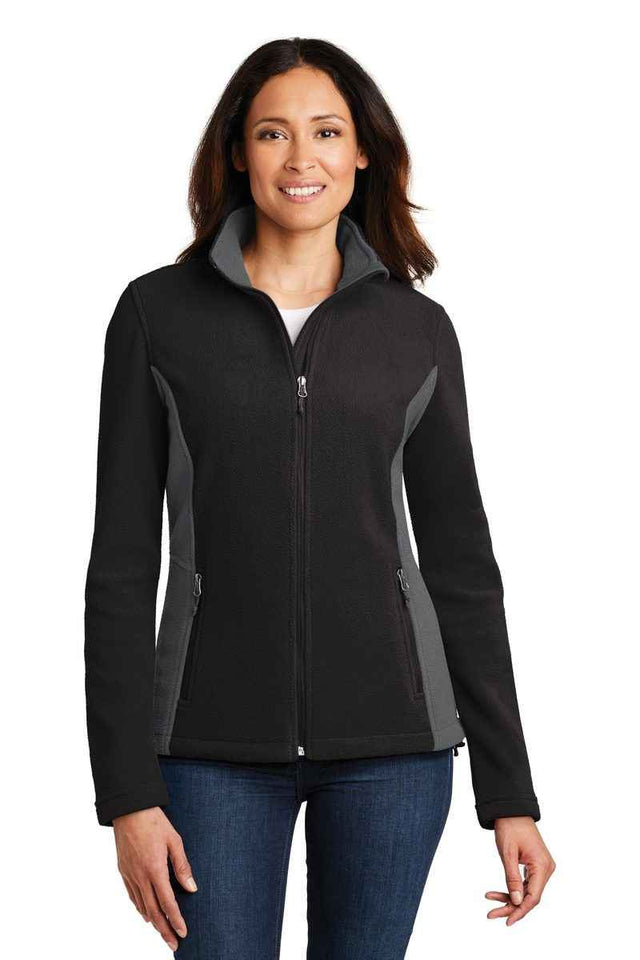 Port Authority L216 - Women's Colorblock Value Fleece Jacket