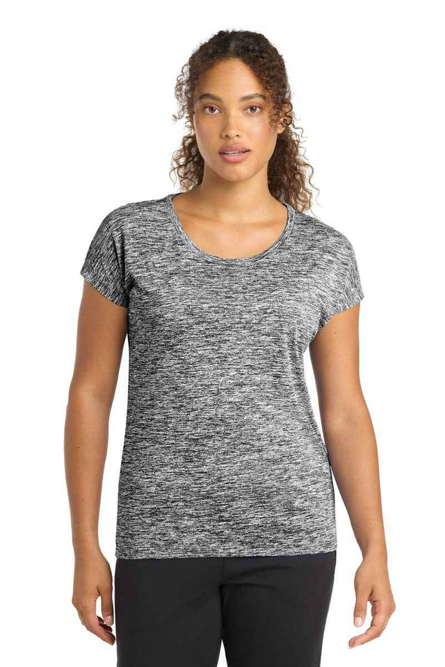 Sport-Tek LST390 - Women's PosiCharge Electric Heather Sporty Tee
