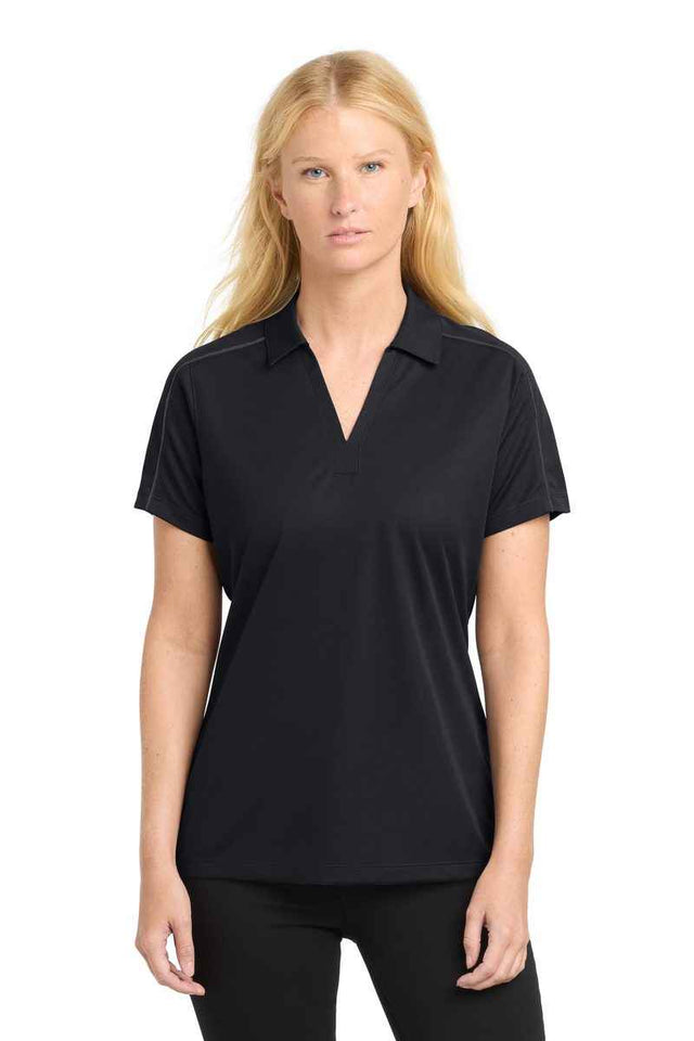 Sport-Tek LST653 - Women's Micropique Sport-Wick Piped Polo