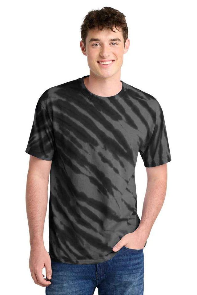 Port & Company PC148 - Tiger Stripe Tie-Dye Tee