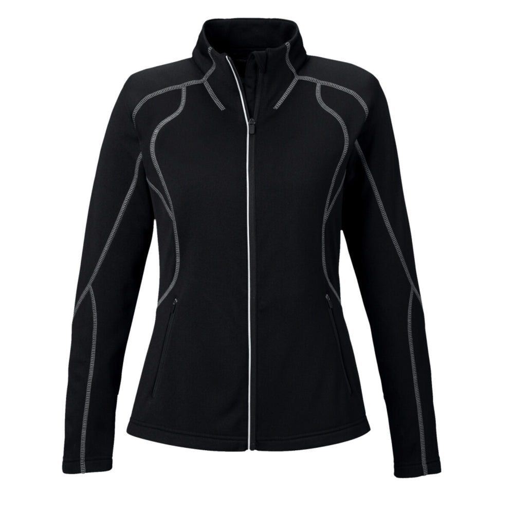 North End 78174 - Women's Gravity Performance Fleece Jacket - Black