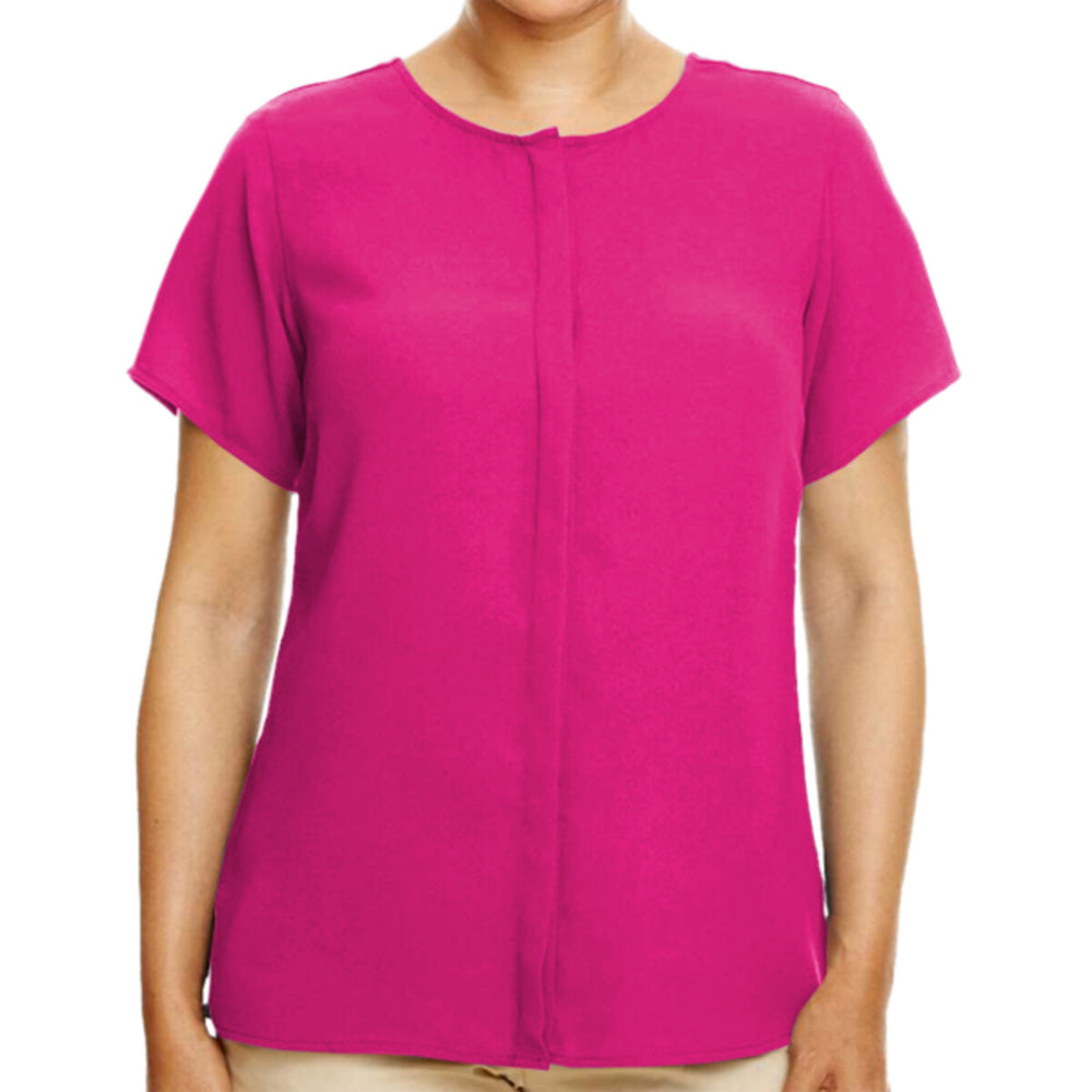 Devon & Jones DP612W - Women's Perfect Fit™ Crepe Blouse - Crown Raspberry