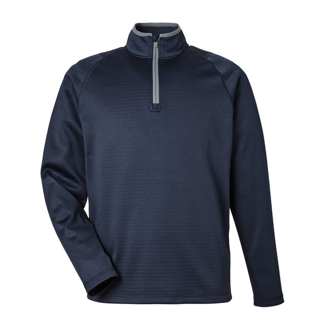Puma Golf 631105 - Men's Waffle Fleece Quarter-Zip Pullover
