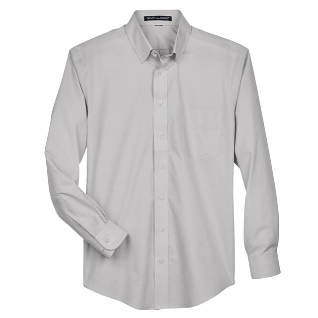 Devon & Jones D620 - Men's Crown Collection® Broadcloth Woven Dress Shirt