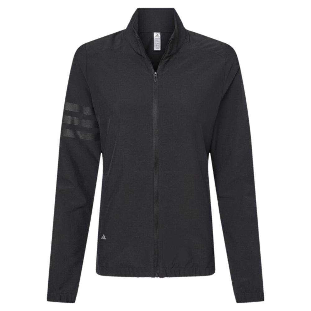 Adidas A268 - Women's Wind Resistant Full-Zip Jacket - Black