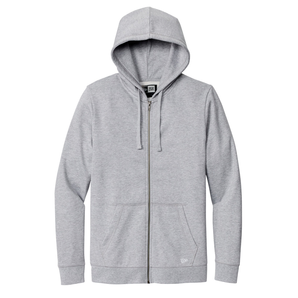 New Era NEA551 - Comeback Fleece Full Zip Hoodie - Athletic Heather