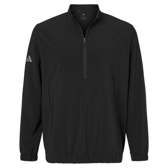 Adidas A705 - Men's Stretch Woven Half-Zip Pullover
