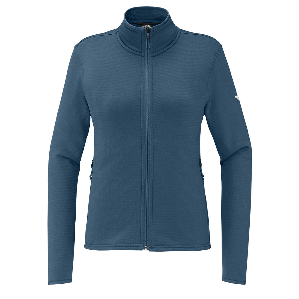 The North Face NF0A8FQJ - Women's Aim Full Zip Fleece Jacket - Shady Blue