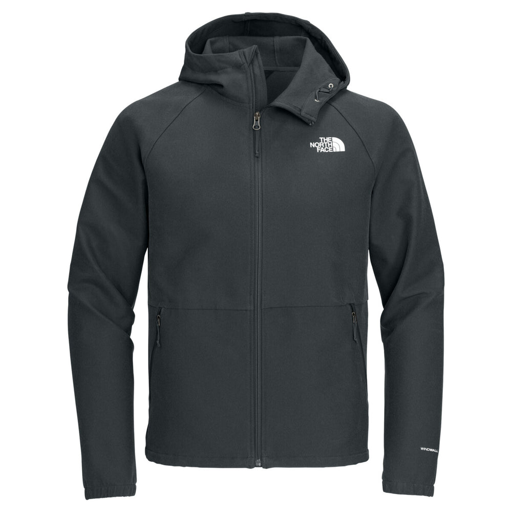 The North Face NF0A8BUF - Barr Lake Hooded Soft Shell Jacket - Asphalt Grey Dark Heather