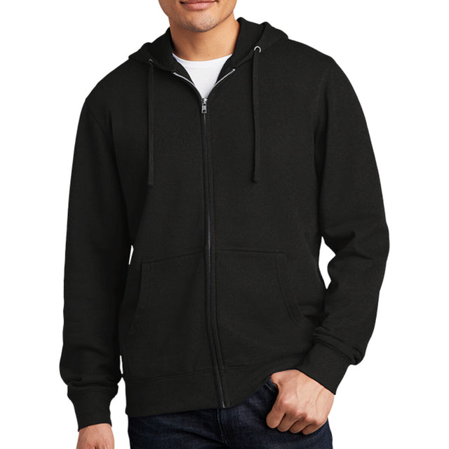District DT6102 - V.I.T. Fleece Full Zip Hoodie