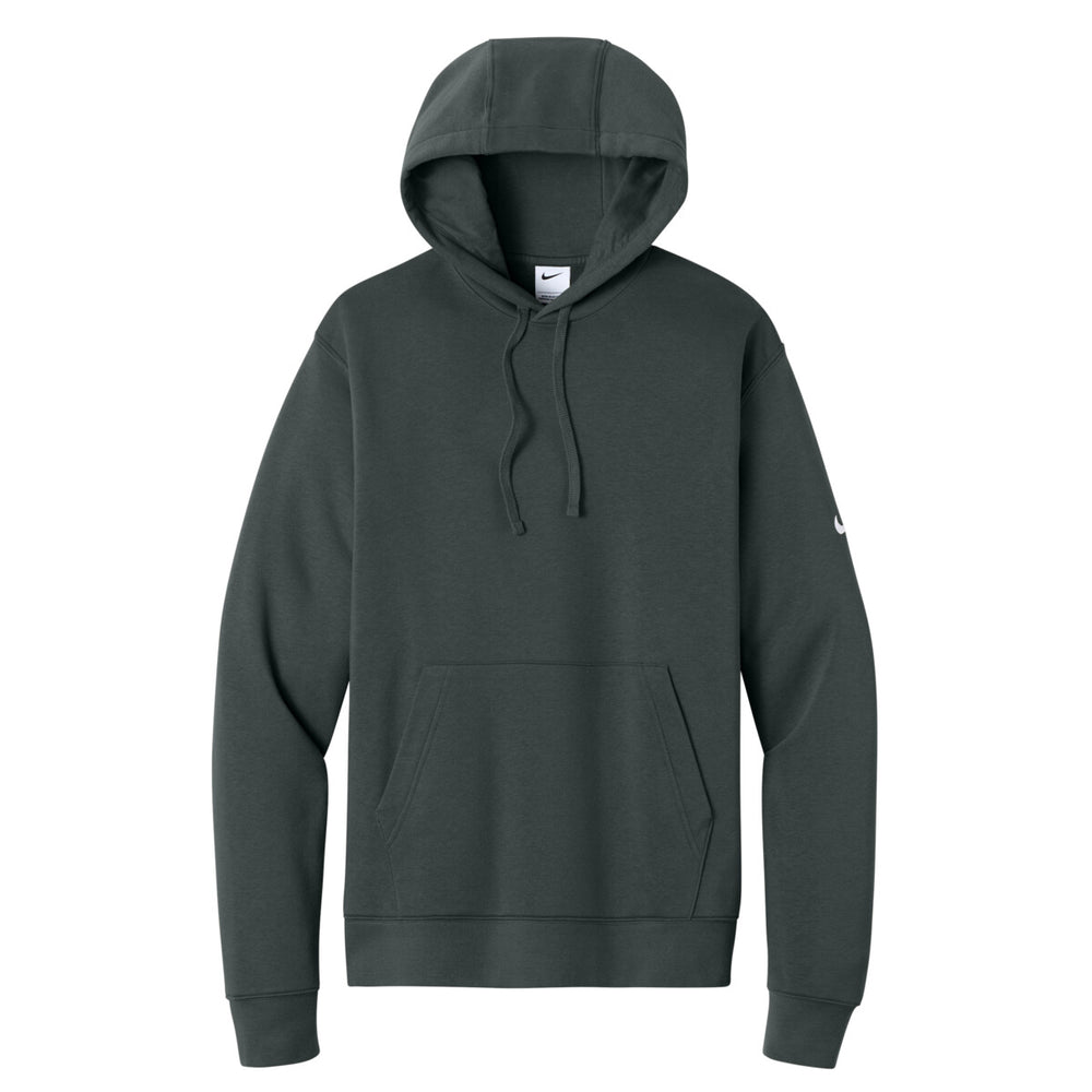 Nike NKDR1499 - Club Fleece Sleeve Swoosh Pullover Hoodie - Anthracite