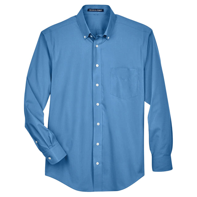 Devon & Jones D620T - Men's Tall Crown Collection® Broadcloth Woven Dress Shirt