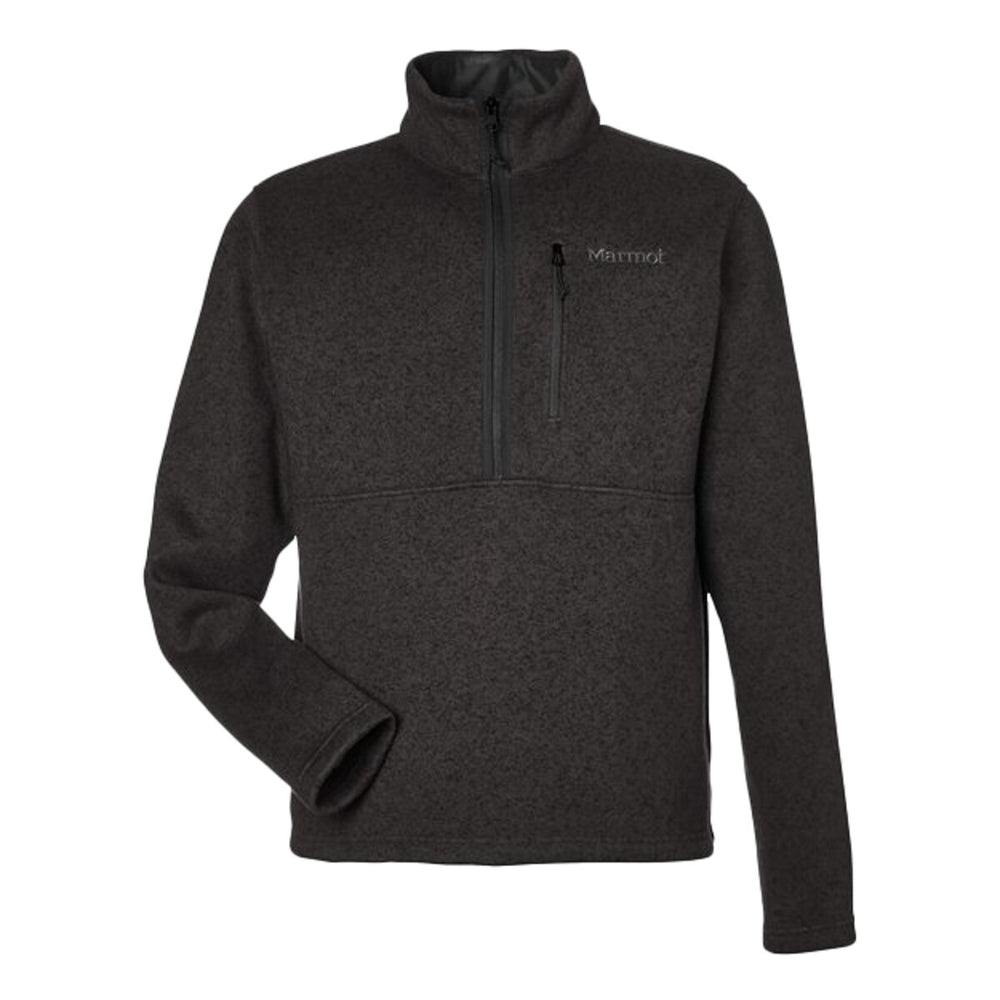 Marmot M16221 - Men's Drop Line Half-Zip Jacket - Black Heather