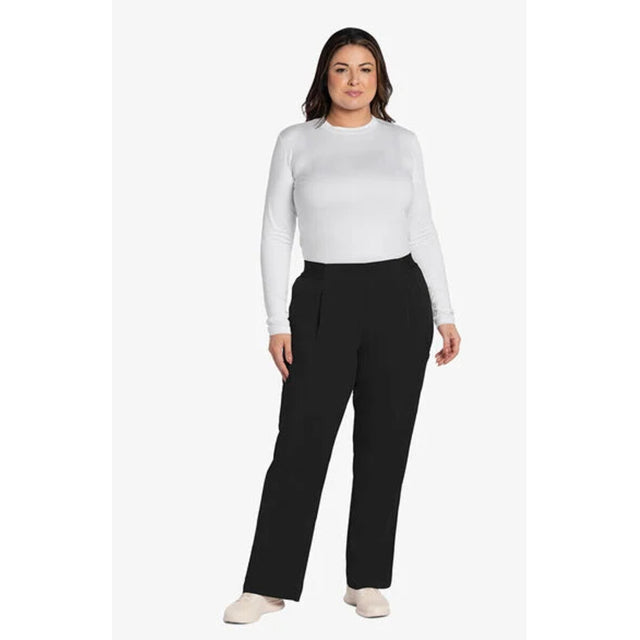 Cherokee CK093A - Mid Rise Pull-On Moderate Flare Leg Pant