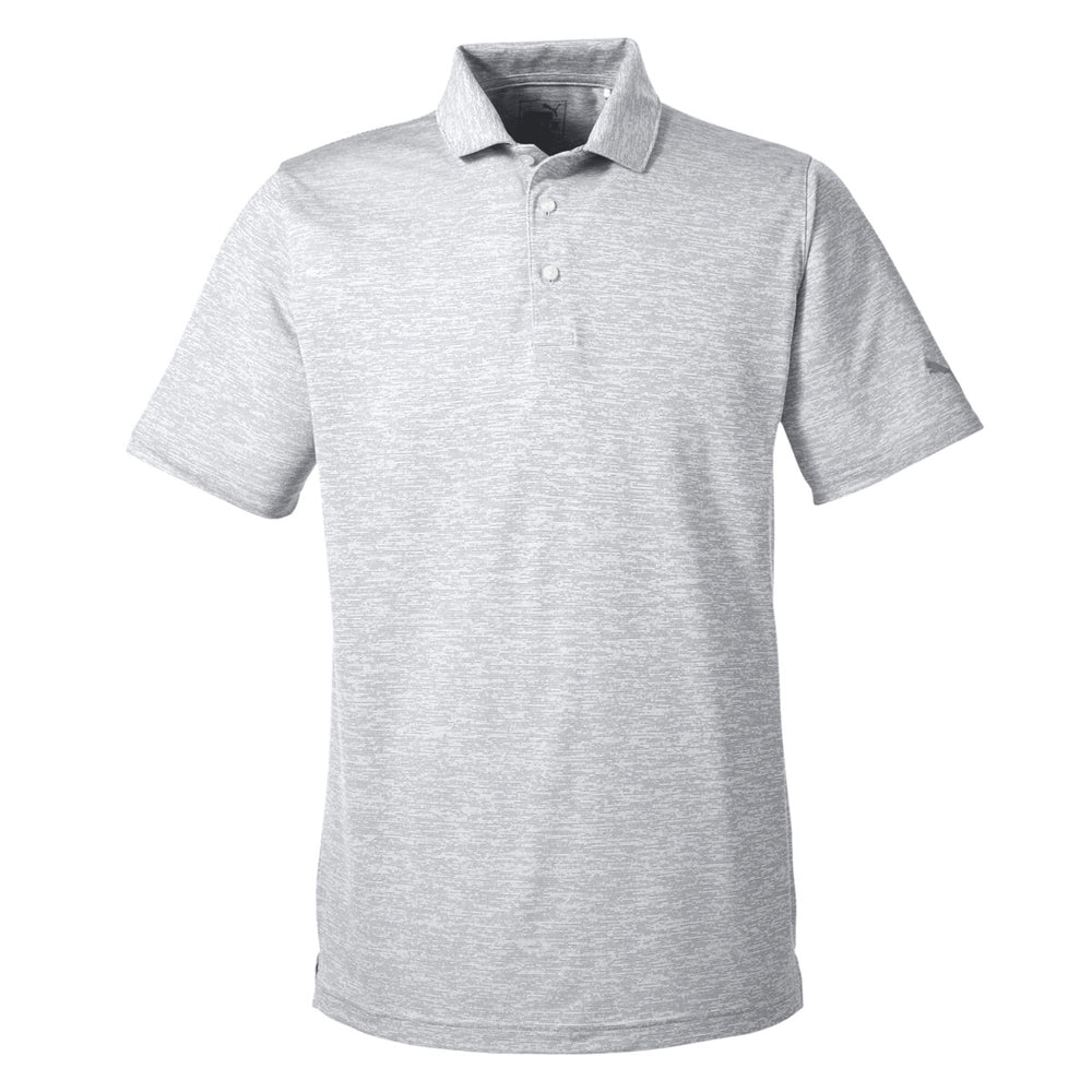 Puma Golf 596801 - Men's Icon Heather Polo - Bright White
