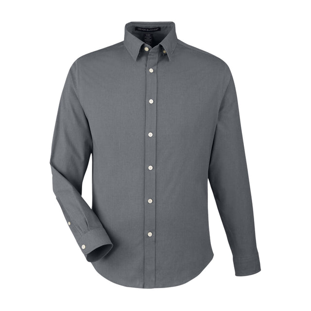 Devon & Jones DG505 - Men's CrownLux Performance® Spencer Poplin Dress Shirt